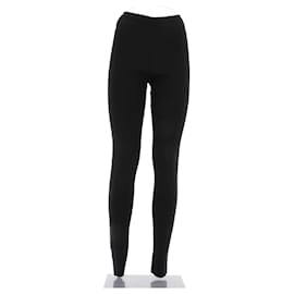 Leggings neri in viscosa Totême