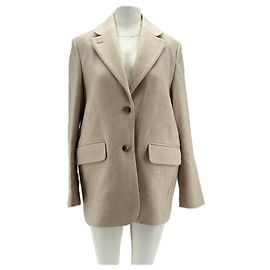 Blazer in lana beige & Other Stories