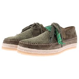 Clarks Weaver Scarpe stringate in suede verde