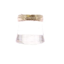 Autre Marque BARFOOT AND BLONDE Gold Plated Metal Ring