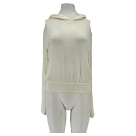 THE FRANKIE SHOP Kapuzenpullover Creme - Autre Marque