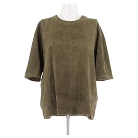 Longchamp Wildleder Top Khaki