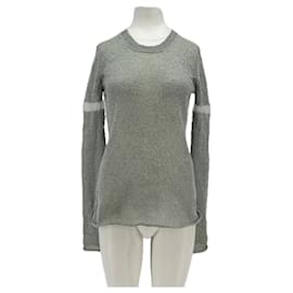 Autre Marque DION LEE Pullover Silber Gr 40