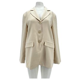 Autre Marque Blazer color crudo LIVIANA CONTI de viscosa