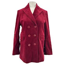 Zadig & Voltaire Samtblazer in Rot