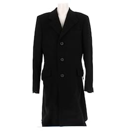 Yves Saint Laurent Black Wool Jacket Size 48