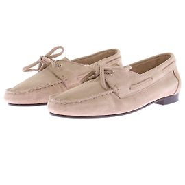 Autre Marque MORJAS Beige Suede Loafers
