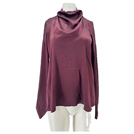 Blusa in seta Forte Forte Rosso scuro