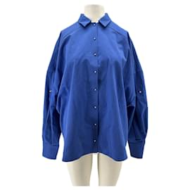 Blaues Baumwollhemd ESTEBAN CORTAZAR - Autre Marque
