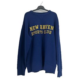 Autre Marque GANT Sweatshirt Blau mit gelber Schrift M