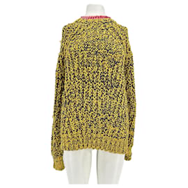 Isabel Marant Gelber Strickpullover Baumwolle M