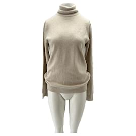 Beige Rollkragenpullover aus Wolle - Roberto Cavalli
