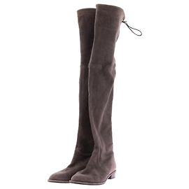 Botas altas Stuart Weitzman de piel gris