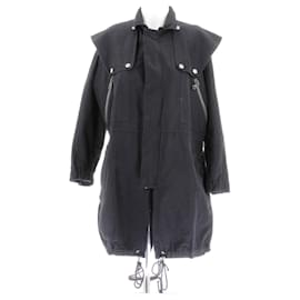 Céline Jacke aus Baumwolle Marineblau