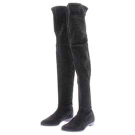 Hohe Wildlederstiefel - Prada