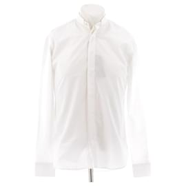 Camicia Saint Laurent in cotone bianca