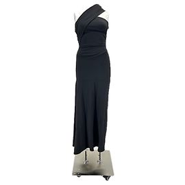 Marc by Marc Jacobs Vestido Maxi Negro Viscosa XS