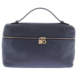 Loro Piana Borsa a mano in pelle marina