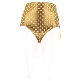 Phoebe Philo Gold Studded Shorts