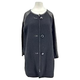 Casaco preto bicolor - Isabel Marant