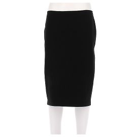 Emporio Armani Schwarzer Midirock Gr. 44