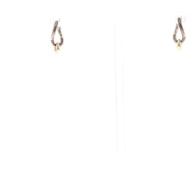 Autre Marque Pendientes KLOTO Harmony en oro de 18 quilates y plata
