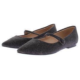 Autre Marque Age of Innocence Ballerinas Grau Stoff Grösse 37