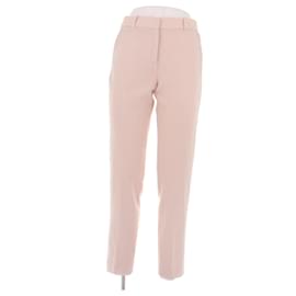 Pantalones rectos de lana rosa Givenchy