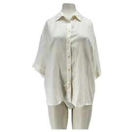 Camicia Anine Bing bianca a maniche 3/4
