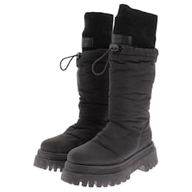 RTA Schwarze hohe Stiefel