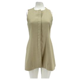 Autre Marque Ärmelloses taupe Kleid FRIENDS WITH FRANK S