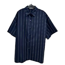 Autre Marque THE FRANKIE SHOP Camicia senza maniche a righe blu navy