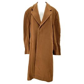 Cantarelli Brown Wool Long Coat