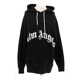 Palm Angels Sweatshirt Schwarz Skelett