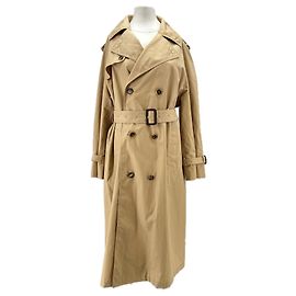 Autre Marque WARDROBE NYC Trenchcoat beige aus Baumwolle