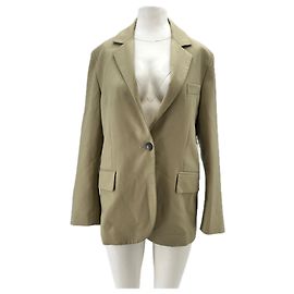 Blazer Margaux Lonnberg de lana verde