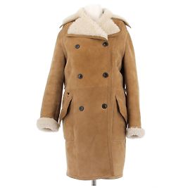 Chaqueta Christian Dior de piel de lana de camello