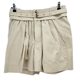 Pantaloncini beige Isabel Marant Etoile con cintura sottile
