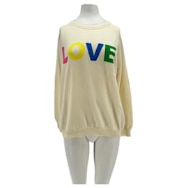 Pullover aus weißer Kaschmirwolle - Autre Marque