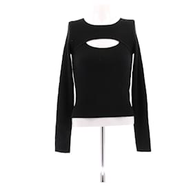 Schwarzer Pullover mit Dekolleté aus Kaschmir - Iro