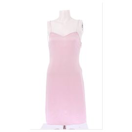 Christian Dior Camisón de seda rosa