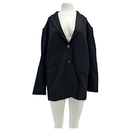 Blazer de lana negra Anine Bing