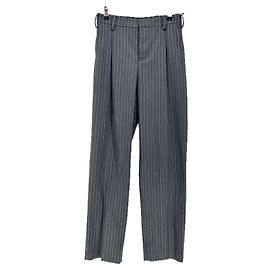 Pantalones grises Zadig & Voltaire con rayas de tenis plateadas