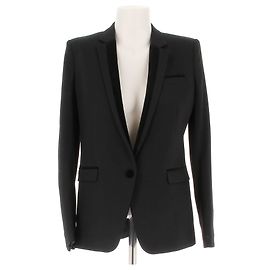 The Kooples Wollblazer Schwarz