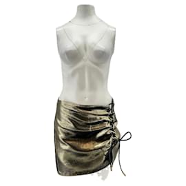THE ETIQUETTE Rock aus goldenem Tweed - Autre Marque