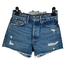 Autre Marque GRLFRND Denim Shorts Blau