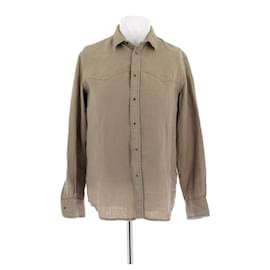 Diesel Leinenhemd Khaki