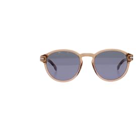Hugo Boss Occhiali da sole trasparenti beige