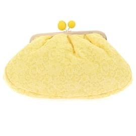 Bolsa Max Mara Pasticcino Amarela de Tecido