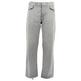 Jeans Dior in Cotone Grigio Taglia 34